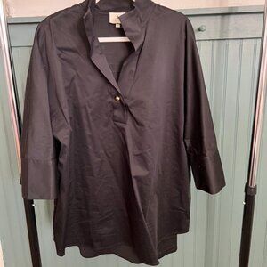Tuckernuck Black Willow Blouse size XL